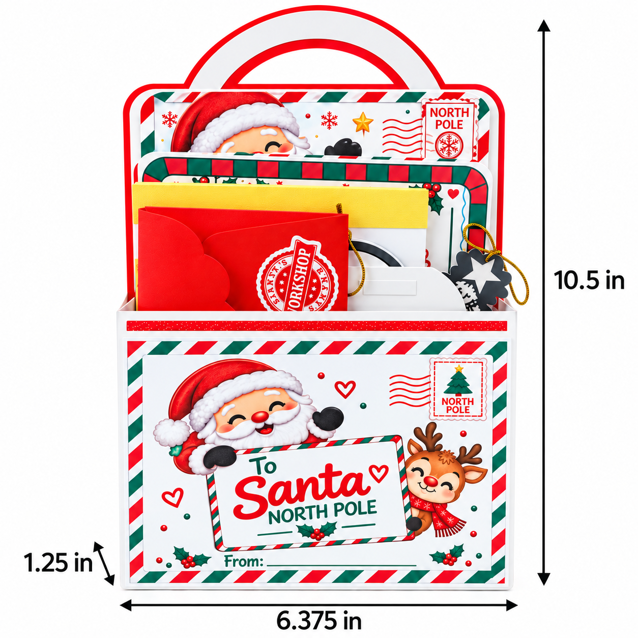Santa’s North Pole Christmas Activity Kit for Kids thumbnail